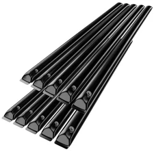 8 FT Water Weight Bags for Pool Covers - 10 Pack Black 0.7mm Thick