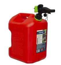 Scepter 5 Gallon SmartControl Gas Can Dual Handle Red Fuel Container