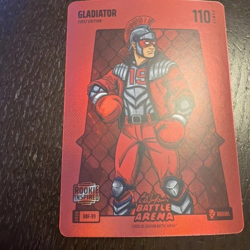 2026 Bo Jackson Battle Arena Gladiator Roman Anthony Red Battle Foil (RC)BRAWL