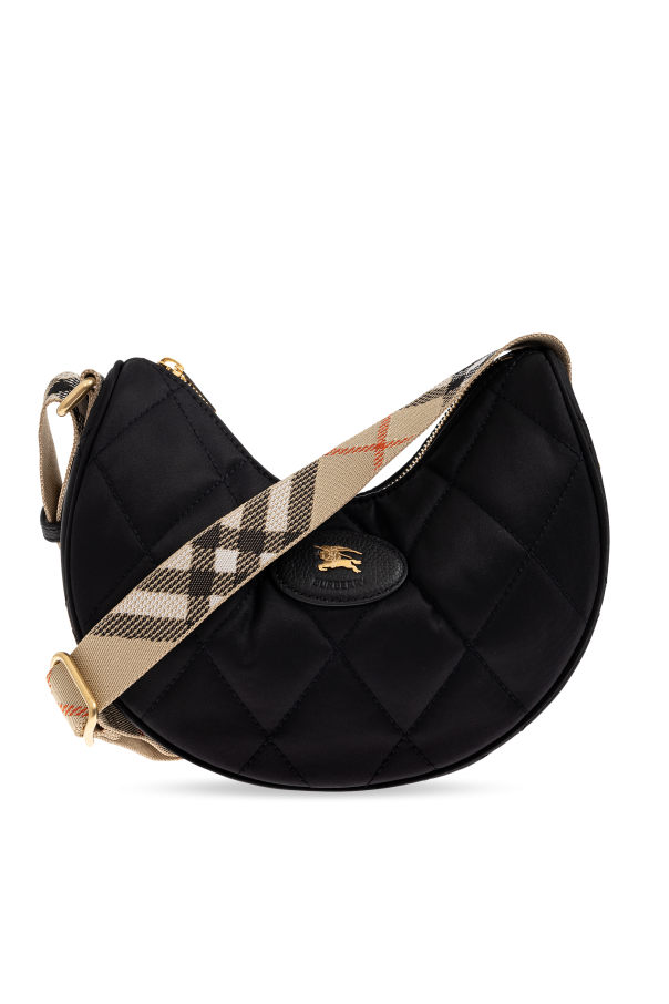 BURBERRY Horseshoe Black Shoulder Bag New & Authentic | eBay