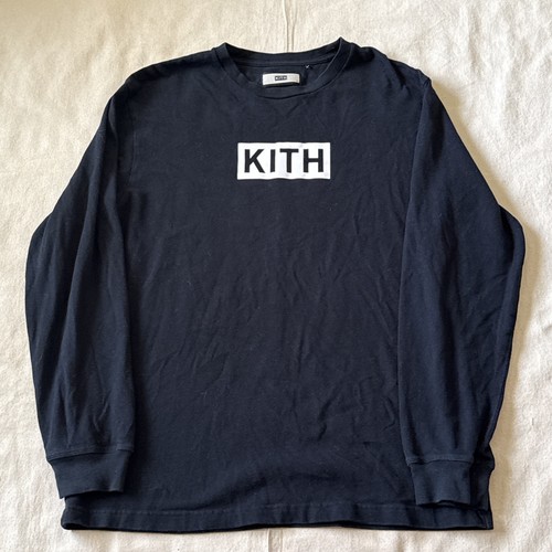 Kith Men's Long Sleeve T-Shirt L Black