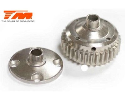 Team Magic E6 III Central Differential Stahl Gehäuse TM505230ST-1 Team Magic E6 