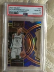 2023 SELECT VICTOR WEMBANYAMA DIE-CUT BLUE PRIZM #121 PSA 10 #'D157/249 ROOKIE