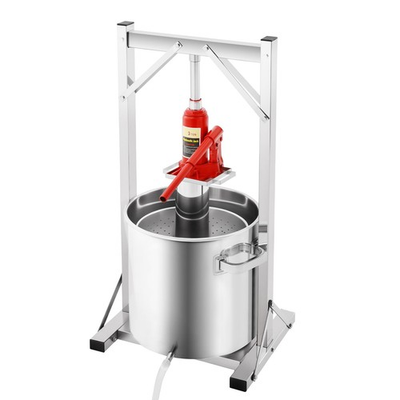 #ad Fruit Wine Press 5.8 Gal Stainless Steel Hydropress Cider Press Grape Wine P... $422.42