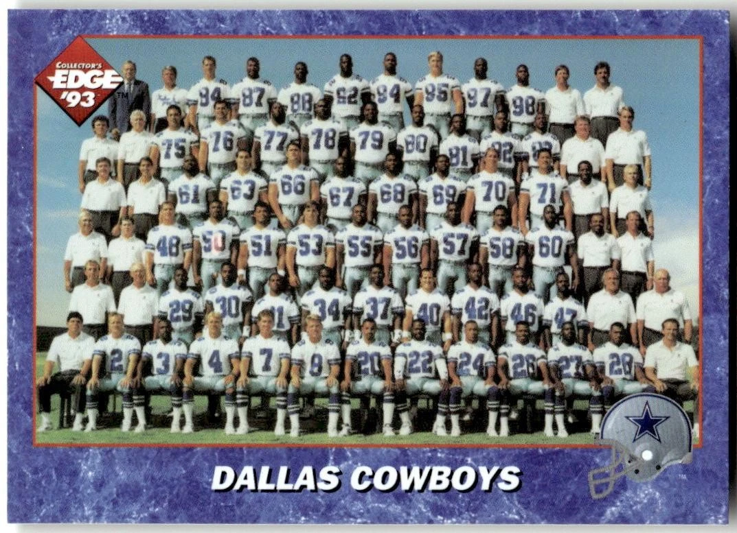 Dallas Cowboys trading card