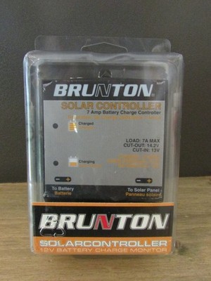Brunton Solar Controller 12V Battery Charge Monitor For Solaris/SolarRoll/Flat  