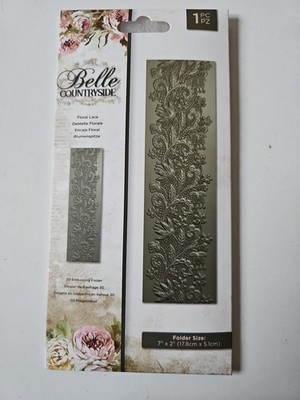 3D strukturierte Prägefolder Kollektion von Crafter's Companion Belle Countryside