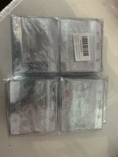 20 Pack Horizontal Resealable Badge Holder