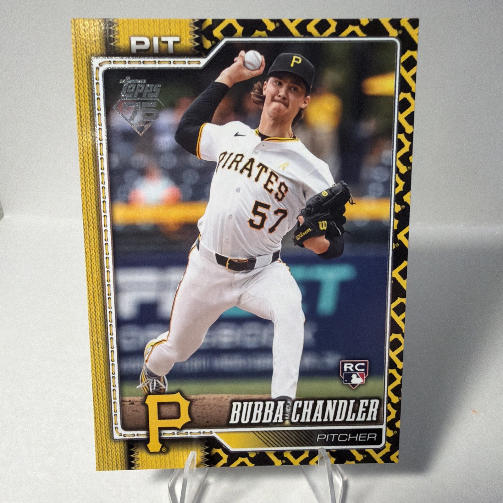 2026 Topps Series 1 Bubba Chandler RC #283 TEAM COLOR BORDER Rookie Pirates