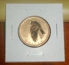 Canada 2010 Specimen Loonie Northern Harrier Matte Finish One $1 Dollar Loon