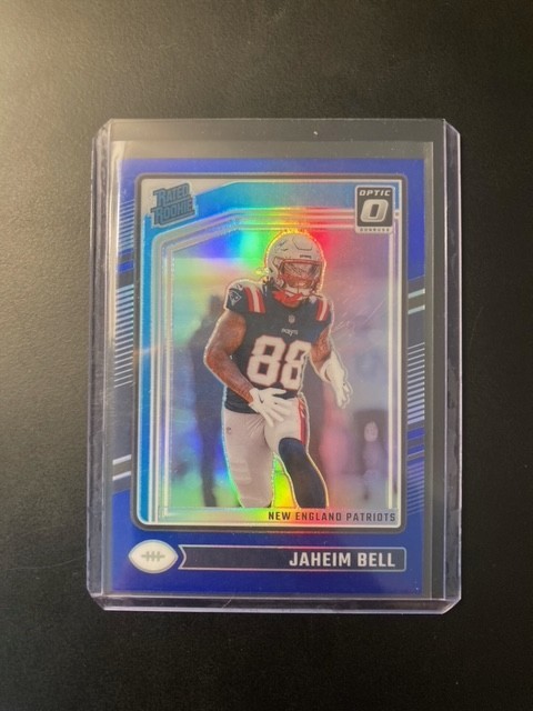 2024 Panini Optic Jaheim Bell Blue Prizm Rated Rookie /199 RC #238 Color Match