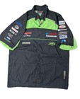 Kawasaki Team Speed Fit Official Merchandise Racing Black Shirt Men’s Size M