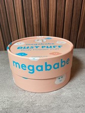 Megababe Dust Puff Body Powder Applicatore Puff 6x3" Jumbo Nuovo Oversize