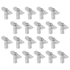 20 Pcs Scaffolding Gravity Locking Pins Guardrail Fence Detachable