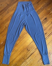 Free People Blue June Bug Joggers Sweatpants Harem Slouchy FP Movement XS
