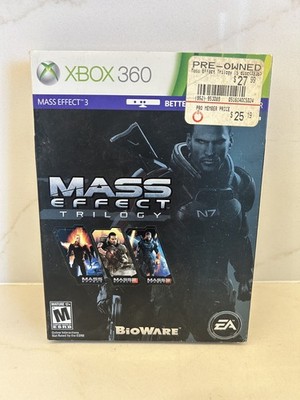 Mass Effect Trilogy (Microsoft Xbox 360, 2012) 5 Disc Set Complete W/ Slipcover
