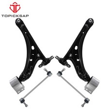 4x Front Lower Control Arm Sway Bar Links Kit Suspension For Traverse Enclave