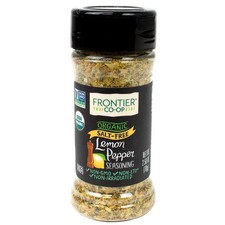Assaisonnement Au Citron Et Poivre Sans Sel Bio 2,5 Oz Par Frontier Coop