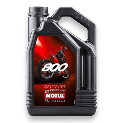 Motul 800 2T Off Road Motoröl Öl Factory Line Motorradöl 2-Takt 2T Öl 4Liter