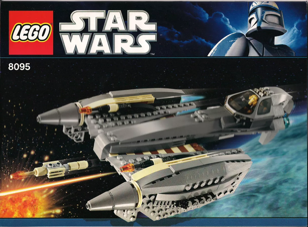 Instructions for LEGO 8095 General Grievous Starfigher MANUAL