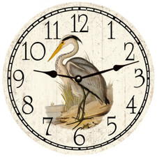 Great Heron Wall Clock