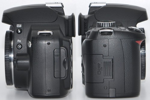 Cámara digital Nikon D60 10,2 MP DSLR Body carcasa 8244 disparador Zt. Bueno #Z - Imagen 5 de 6