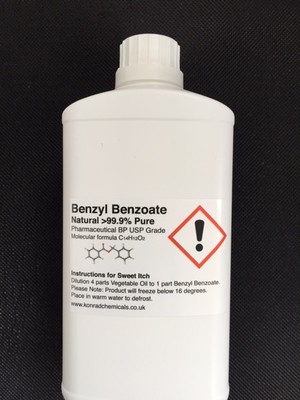 Benzylbenzoat Pure Grad 99.9% Pure 500ml Für Süßer Juckreiz
