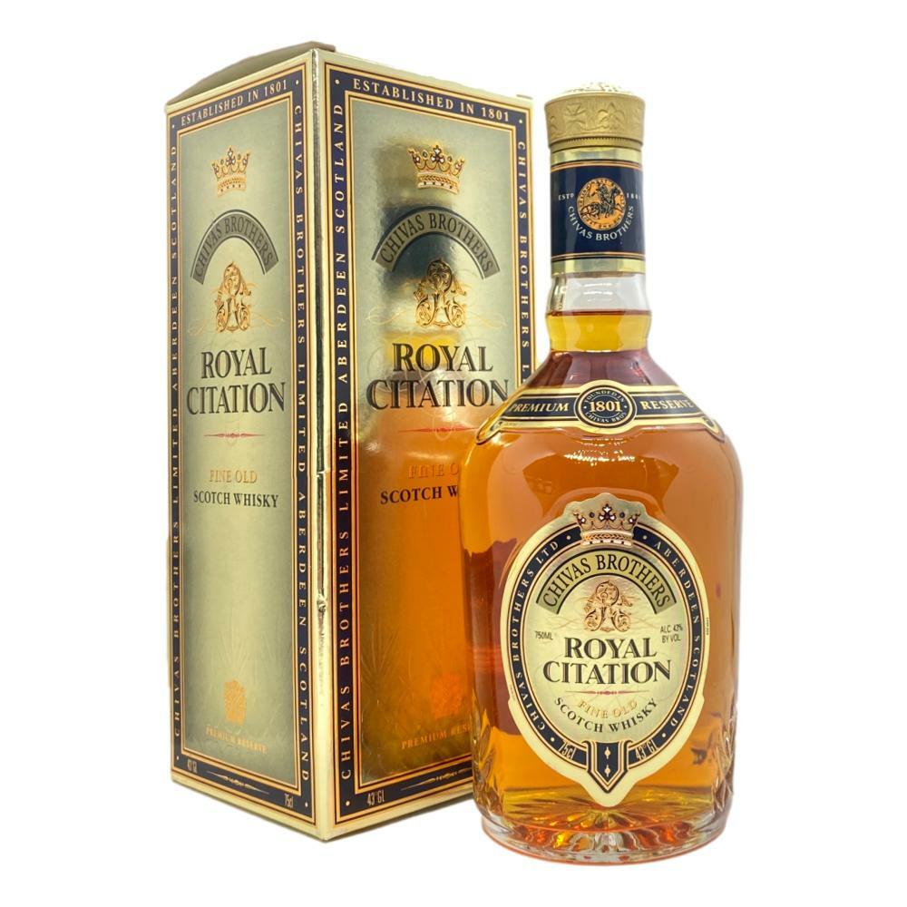 ウイスキー Chivas Brothers  Citation 750ml Chivas Brothers Royal Citation Scotch Whisky 750mL (VINTAGE
