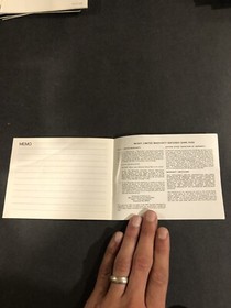 mach rider nes Manual no TM version