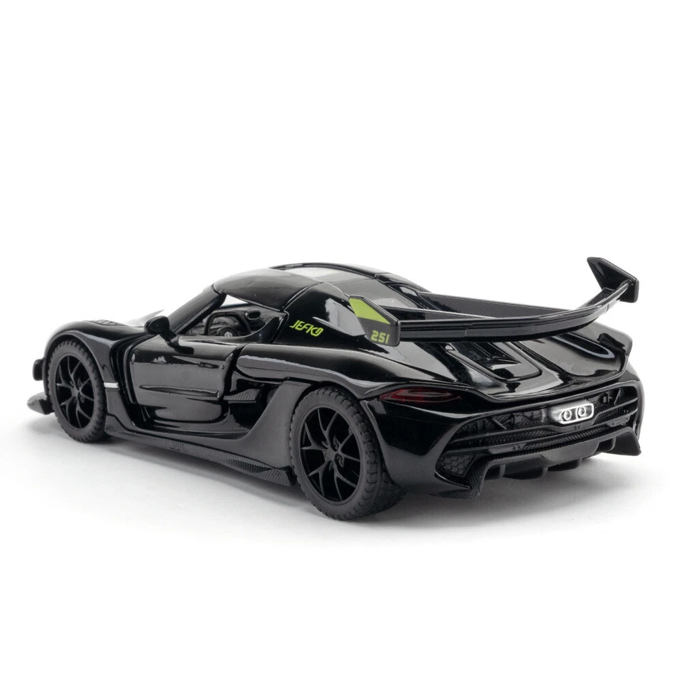1:32 Diecast Vehicle for Koenigsegg Jesko Super Car Model Car Toy Sound Light - Image 4 of 4