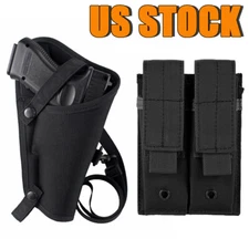 US Tactical Gun Holster Crossbody Bag Chest Shoulder Holster with Magazine Pouch