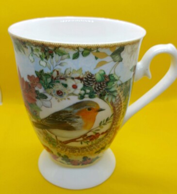 Delton Products Christmas  Porcelain Mug Cup (C16)