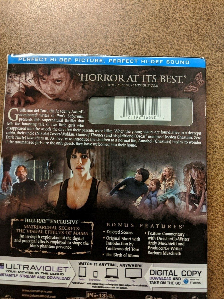 NEW MAMA - BluRay DVD Digital Slipcover J Chastain a mother's love