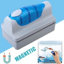 Magnetic Aquarium Fish Tank Glass Cleaner Brush Floating Aquarium Cleaner