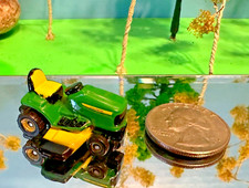 John Deere, Very Cool, Riding Tractor, With Lawn Mower Deck, ERTL Quality, 1/64