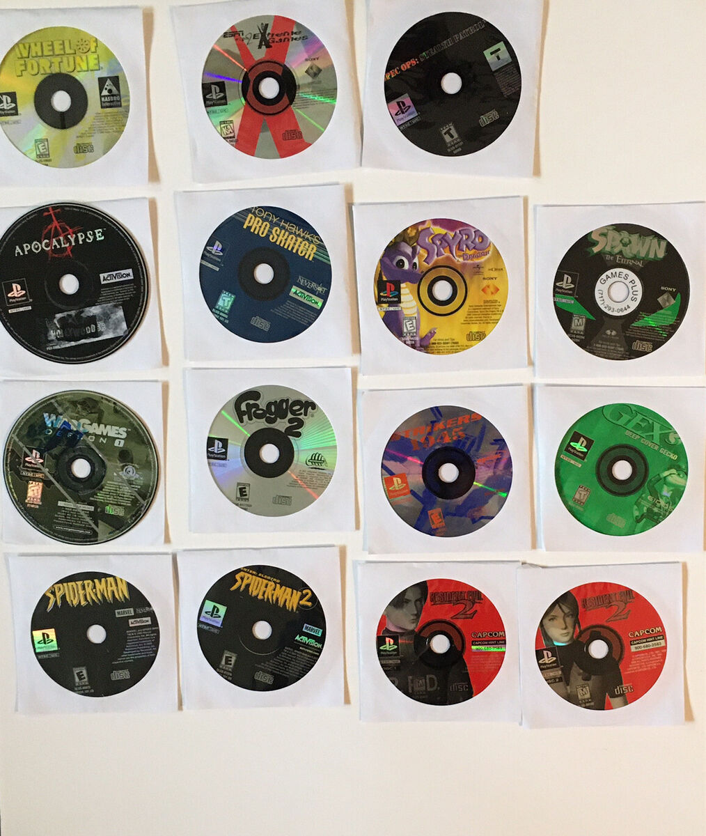 PlayStation 1 PS1 - Disc Only Games - You pick and Choose