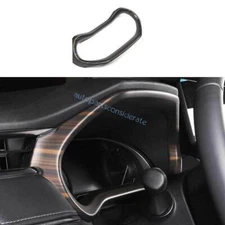 For Toyota Venza Harrier 21-24 Dash Speedometer Odometer Frame Peach Wood Grain