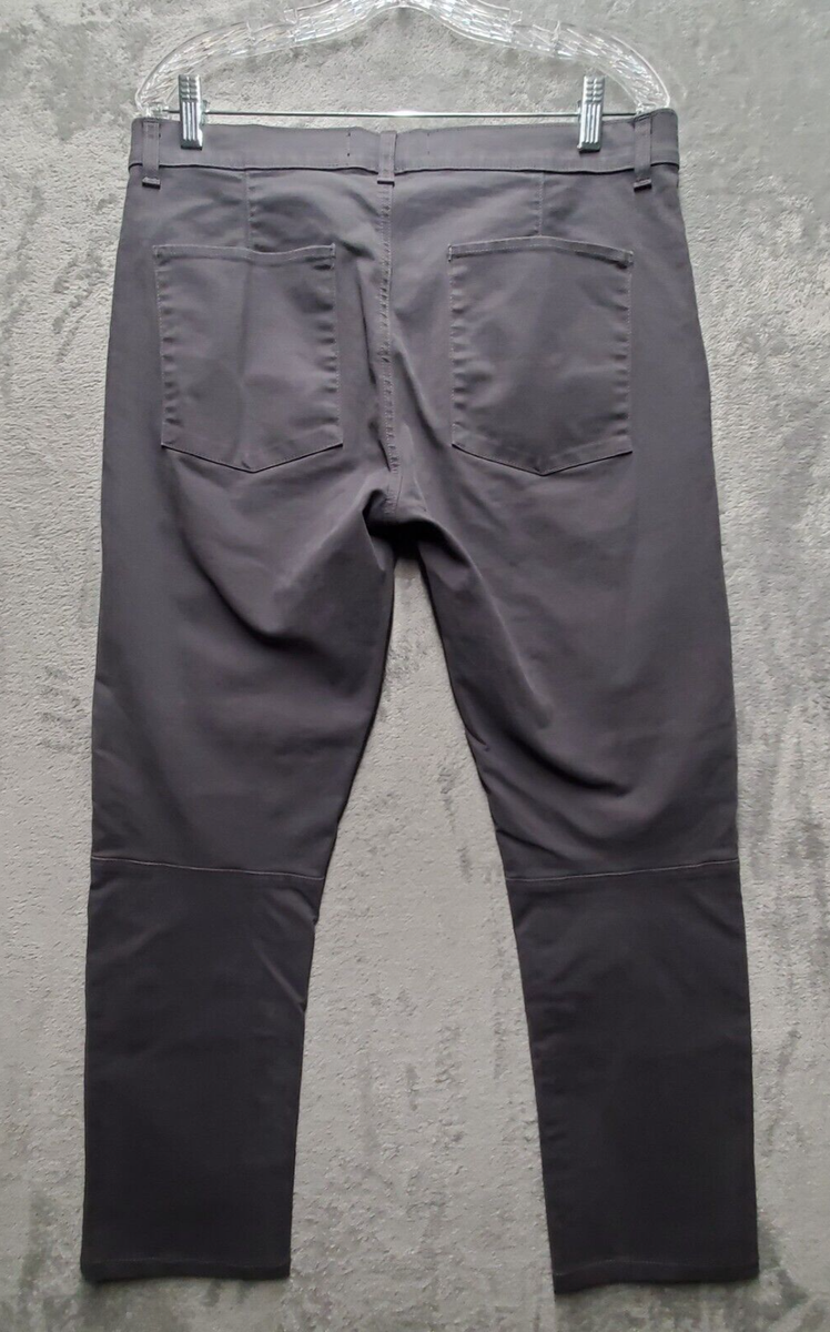 J Brand Pants Mens 34 Gray Trousers 35x26.5 Stein Pant