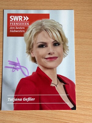 Tatjana Geßler - Autogrammkarte original signiert - #13828