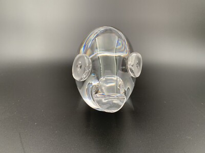 STEUBEN FISH スチューベン 魚 置物 クリスタルフィッシュ Vintage MCM 1960's STEUBEN Crystal Glass Puffer Fish - George