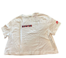 NWT New USMNT USWNT USA Soccer Women's Voice Size Large Cop T-Shirt