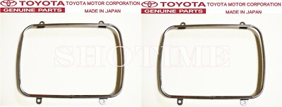 TOYOTA GENUINE OEM  LEVIN / TRUENO AE86 Headlight Sealed Retainer Ring Set