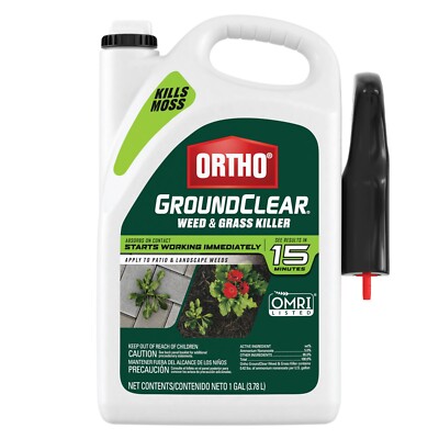 Ortho GroundClear Weed and Grass Killer Ready-to-Use, 1 gal.