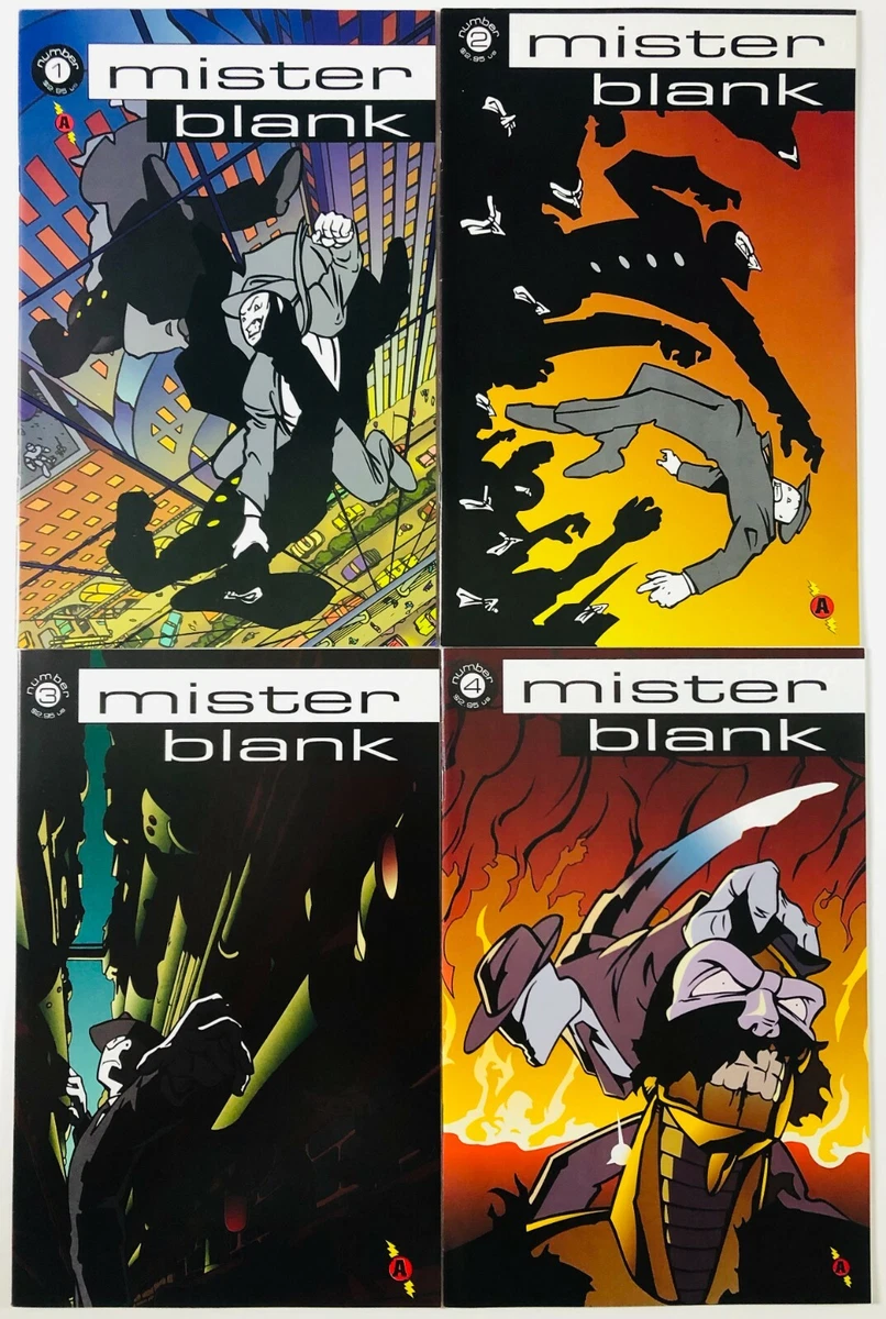 Mister Blank #1-4 Amaze Ink. Comic Book Lot Series Run | eBay