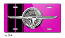 1964 - 65 Ford Ranchero Bull Emblem Novelty License Plate - 16 Colors - Made Usa