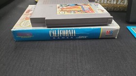 CIB CALIFORNIA GAMES NINTENDO NES VIDEOGIOCO SCATOLA COMPLETA CON CUSTODIA PROTETTIVA