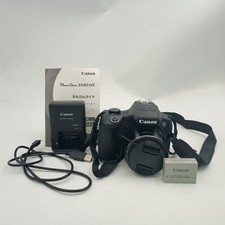 Canon PowerShot SX60HS Black Compact Digital Camera Tested Working Japan