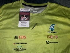 George Russell Signed Mercedes Racing Shirt Formula 1 Superstar JSA Auth