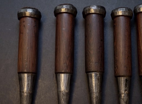 Japanese Style Bench Chisels with Rosewood Handles | Premium Wood Carving Tools - Zdjęcie 17 z 24