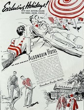 1938 Ad Algonquin Hotel St Andrews By The Sea New Brunswick Canadian Pacific